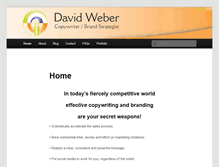 Tablet Screenshot of davidweber.biz